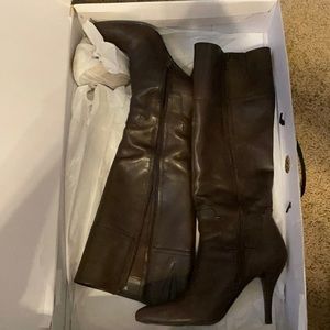 Nine West Leather Knee High 7 1/2
